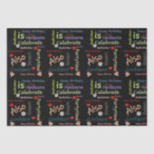 Happy Birthday Tissue Paper God Vader Tissuepapier (Voorkant)