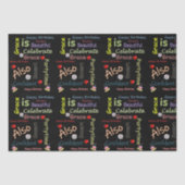 Happy Birthday Tissue Paper Grace Tissuepapier (Voorkant)