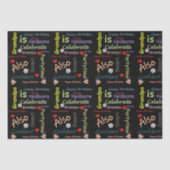 Happy Birthday Tissue Paper Grandpa Tissuepapier (Voorkant)