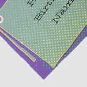 Happy Birthday Tissue Paper - HAMbWG Tissuepapier (Detail)