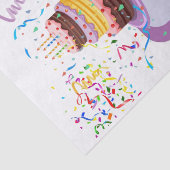 Happy Birthday Tissue Paper Hippopotamus Tissuepapier (Detail)