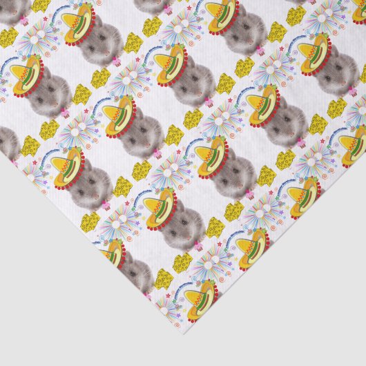 Happy Birthday Tissue Paper Mice Tissuepapier (Detail)