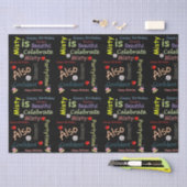 Happy Birthday Tissue Paper Misty Tissuepapier (Craft)