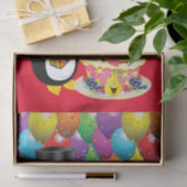 Happy Birthday Tissue Paper Penguin Tissuepapier (Geschenk)