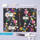 Happy Birthday Tissue Paper Penguin Tissuepapier (Craft)