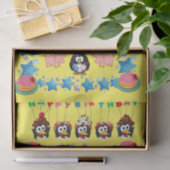 Happy Birthday Tissue Paper Penguin Tissuepapier (Geschenk)