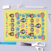 Happy Birthday Tissue Paper Penguin Tissuepapier (Craft)