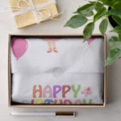 Happy Birthday Tissue Paper Princess Tissuepapier (Geschenk)