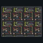 Happy Birthday Tissue Paper Sister Tissuepapier<br><div class="desc">Happy Birthday-weefselpaper</div>