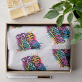 Happy Birthday Tissue Paper Tissuepapier (Geschenk)