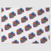 Happy Birthday Tissue Paper Tissuepapier (Voorkant)