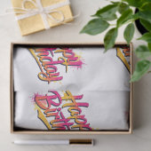 Happy Birthday Tissue Paper Tissuepapier (Geschenk)