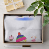 Happy Birthday Tissue Paper Wacky Girl Tissuepapier (Geschenk)