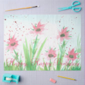 Happy Birthday Tissue Tissuepapier (Craft)