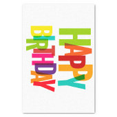 Happy Birthday Tissuepapier