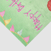 Happy Birthday Tissuepapier (Detail)