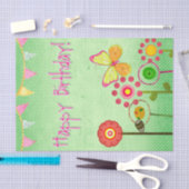 Happy Birthday Tissuepapier (Craft)