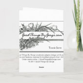 Happy Birthday to a Tennis Player Kaart (Achterkant)