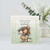 Happy Birthday To A Wonderful Granddaughter (Staand voorkant)