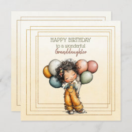 Happy Birthday To A Wonderful Granddaughter