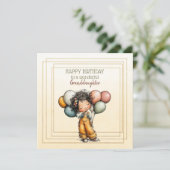 Happy Birthday To A Wonderful Granddaughter (Staand voorkant)