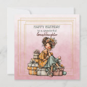 Happy Birthday To A Wonderful Granddaughter (Voorkant)