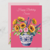 Happy Birthday to awesome coworker. Greeting Card Feestdagenkaart (Voorkant / Achterkant)