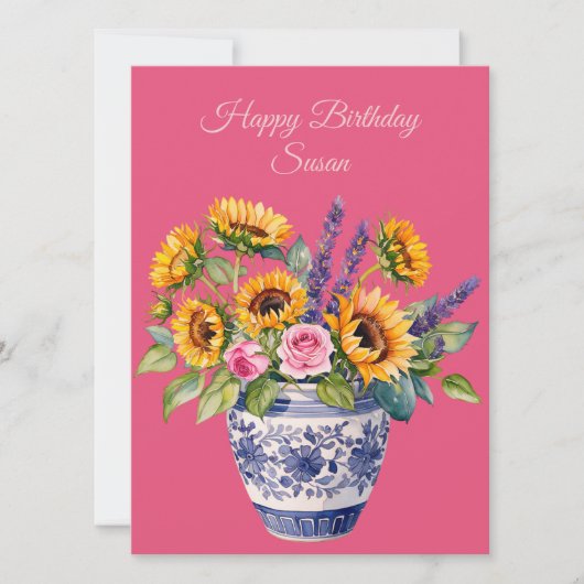 Happy Birthday to awesome coworker. Greeting Card Feestdagenkaart (Voorkant)