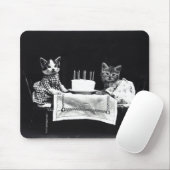 Happy Birthday to Meow | Katten met Cake Muismat (Met muis)