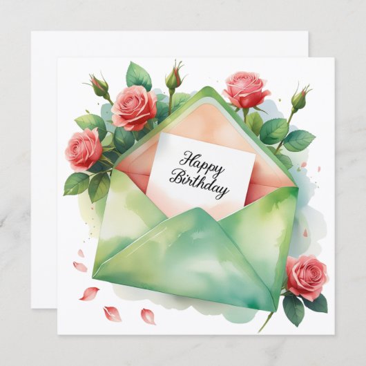 Happy birthday to my dearest Greeting card Feestdagenkaart (Voorkant / Achterkant)