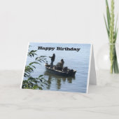 HAPPY BIRTHDAY to my FAVORITE FISHERMAN Kaart (Voorkant)