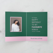 Happy Birthday to my favourite human Kaart (Binnen)