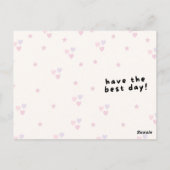 Happy Birthday to Someone Amazing Briefkaart (Achterkant)