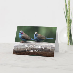 Happy birthday to the twins! kaart