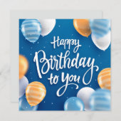 Happy Birthday to You (Voorkant / Achterkant)