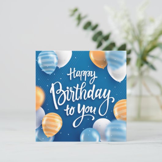 Happy Birthday to You (Staand voorkant)