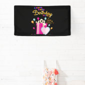 Happy Birthday To You 1.6x3 Vinyl Banner (Insitu)