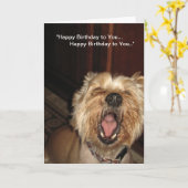 Happy Birthday To You beroemd gemaakt door Singing Kaart (Gele Bloem)