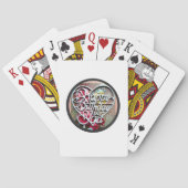 Happy Birthday to You Classic Playing Cards Pokerkaarten (Achterkant)