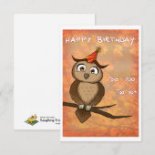 Happy Birthday too-Yoo (Voorkant / Achterkant)