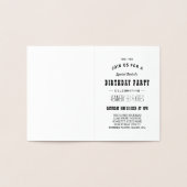 Happy Birthday Tooth met kaarsen Folie Kaarten (Binnen)