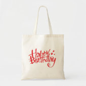 Happy Birthday Tote Bag (Voorkant)