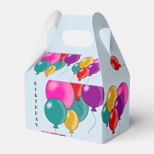 Happy Birthday Treats Goodies Zoet Bedankdoosjes (Achterkant)