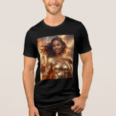 Happy Birthday Tri-Blend Shirt (Voorkant)