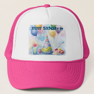 Happy Birthday Trucker Pet