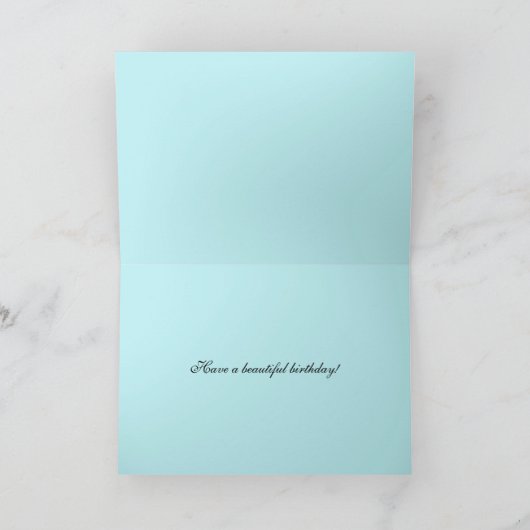 Happy Birthday, Trunk Bay, St. John, U.S.V.I. Kaart (Binnen)