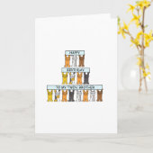 Happy Birthday Twin Brother Schattige Cats. Kaart (Gele Bloem)