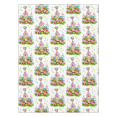Happy Birthday Twin Tablecloth Confetti Cupcake  Tafelkleed (Voorkant)