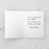 Happy Birthday Twins! - Twee identieke vogels op h Kaart (Binnen)