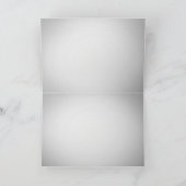 Happy Birthday Typography High Wenskaart Kaart (Binnen)